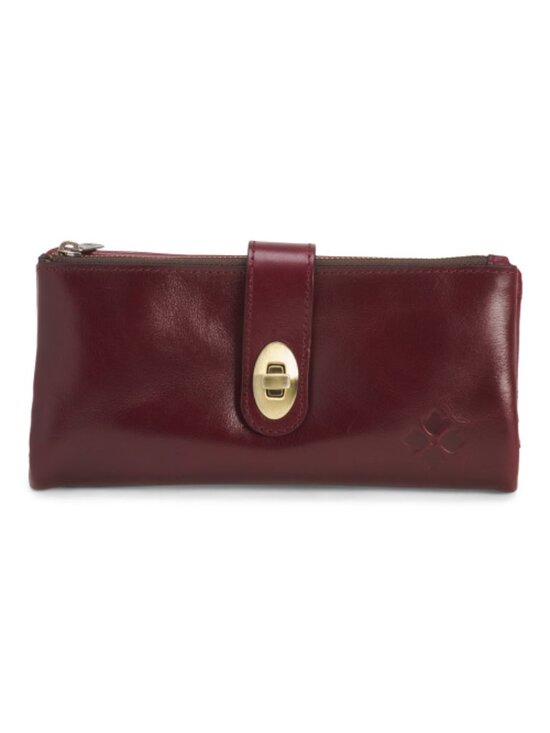 Patricia Nash Handbags - PATRICIA NASH Leather Annesley Wristlet Continental Wallet